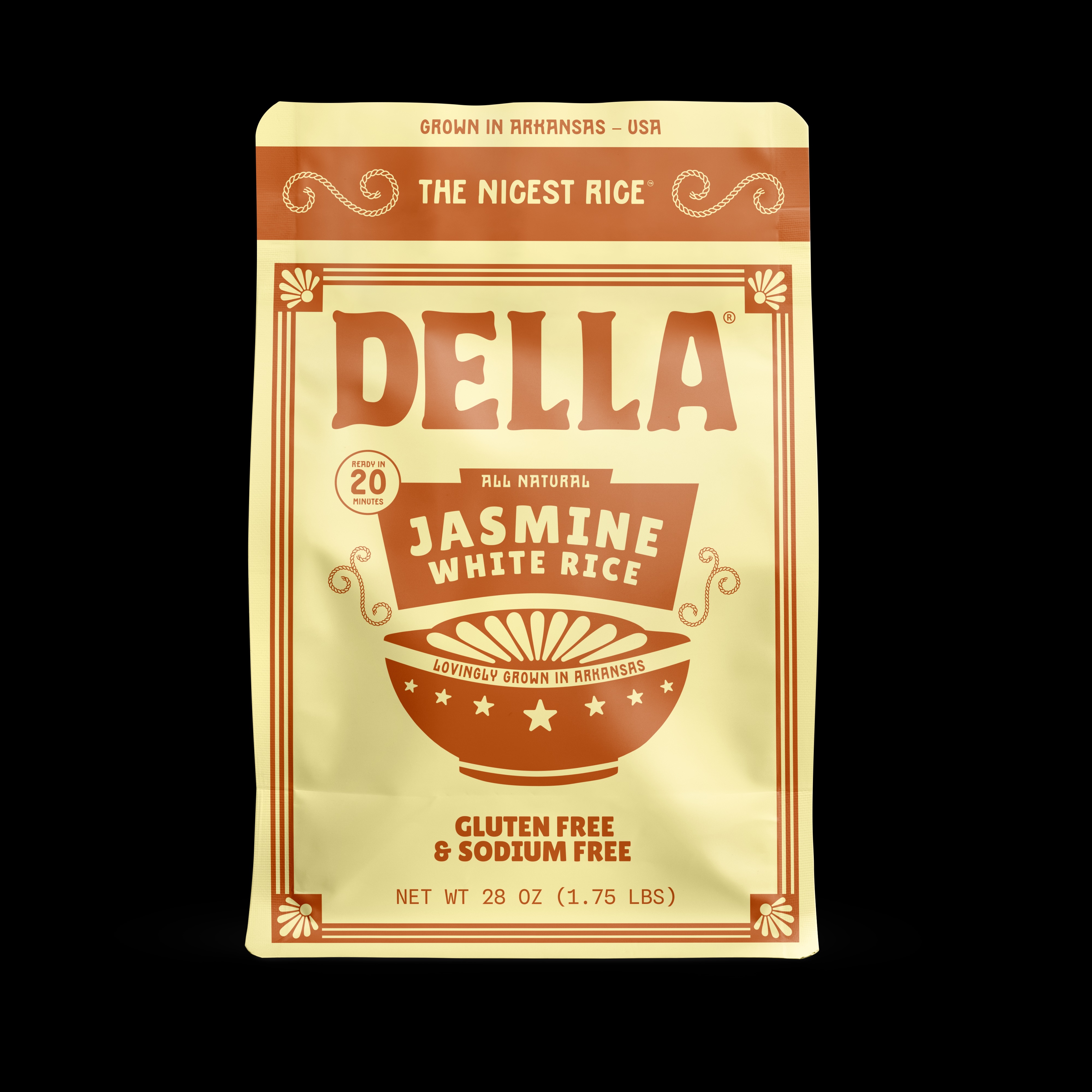 Della's Jasmine Rice delivers a soft, creamy texture and fragrant aroma