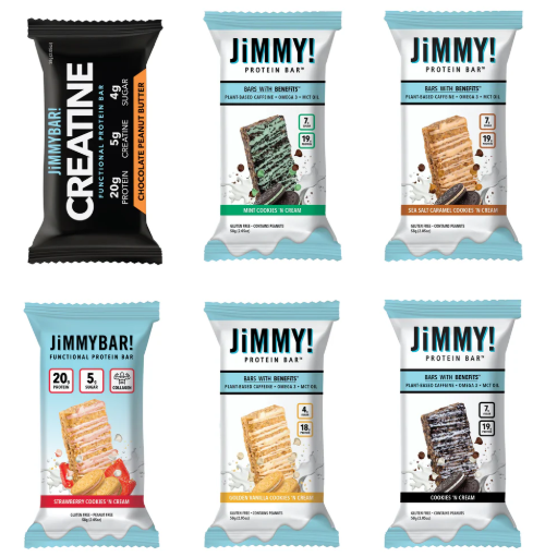 Jimmy Bars - High-protein and creatine bars to fuel performance, recovery, and active lifestyles
