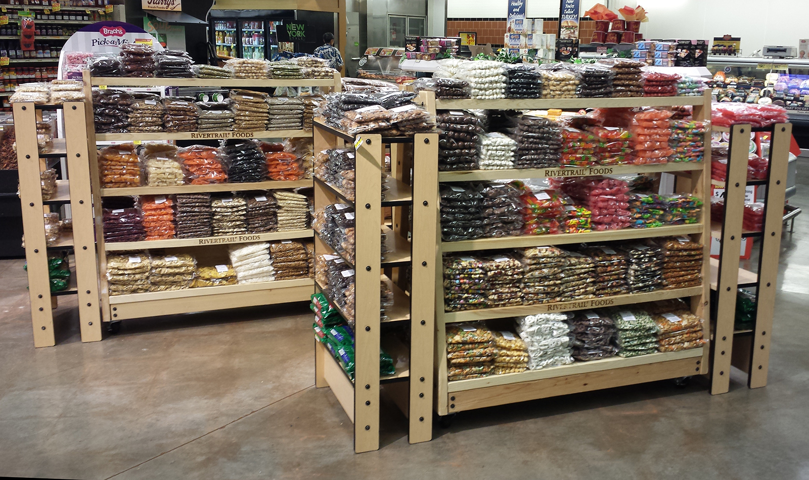 Rivertrail Laydown Bag Display