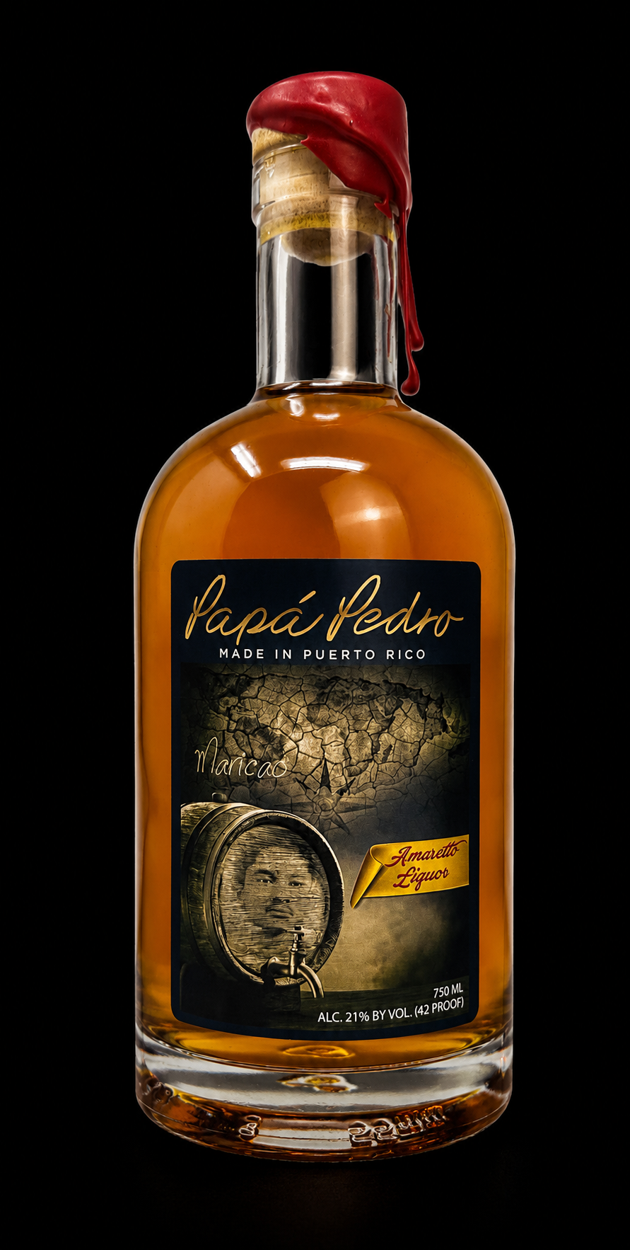 PAPA PEDRO AMARETTO LIQUOR