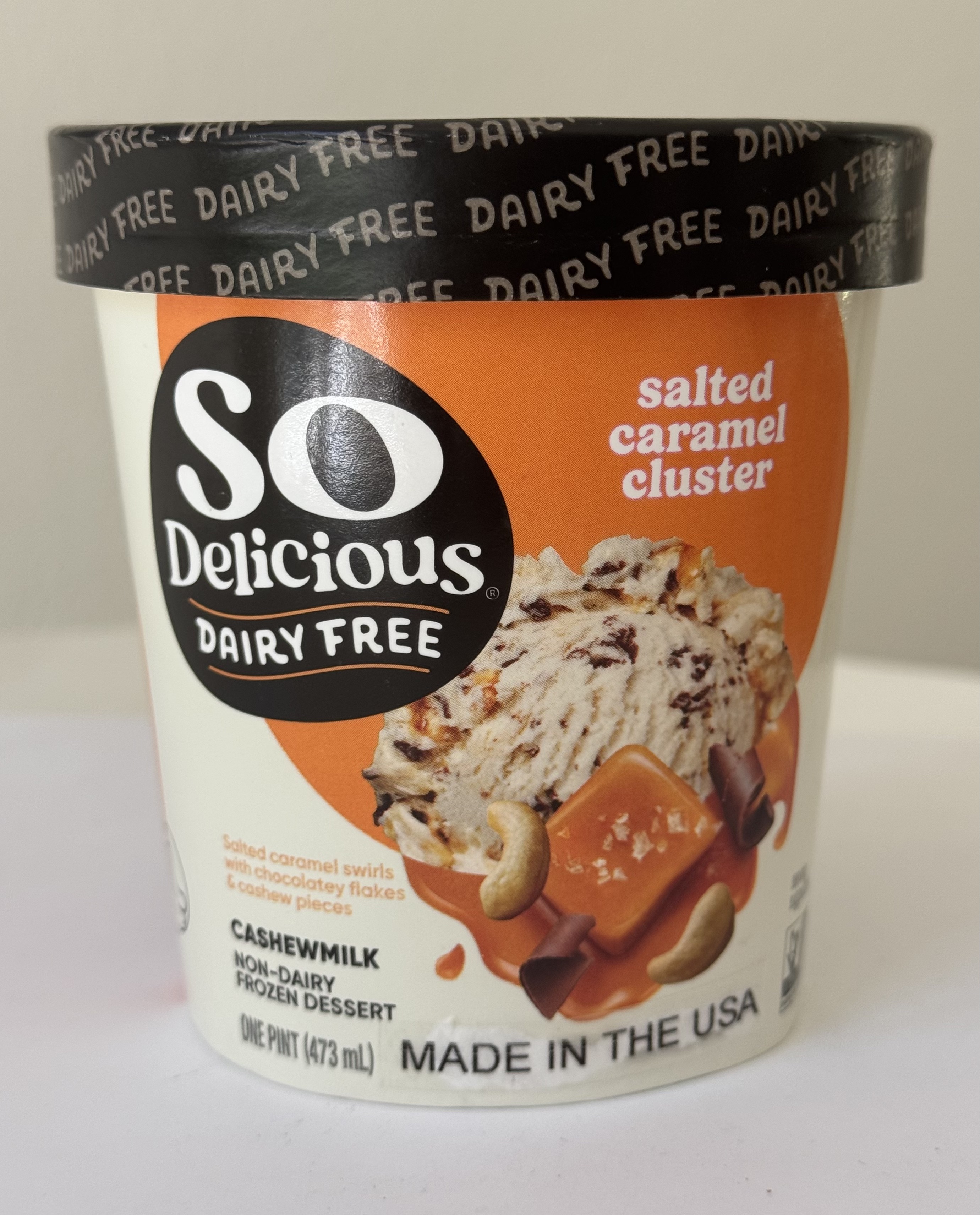 Salted Caramel Cluster Cashew Milk Frozen Dessert 16oz